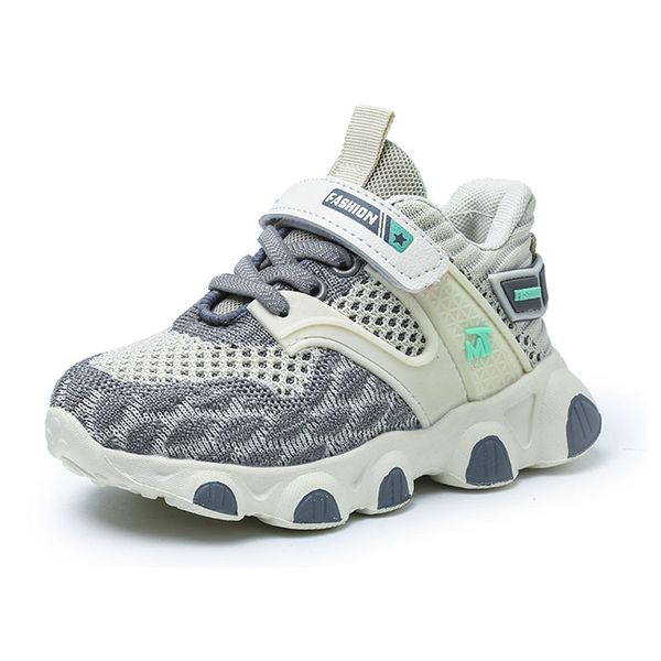 

children casual shoes for kids sneakers boys shoes boys sneakers girls mesh round toe breeathable solid fashion 2020, Black