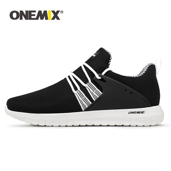 

onemix 2020 new arrival sneakers men casual shoes lightweight breathable flat sports footwear outdoor male running jogging shoes