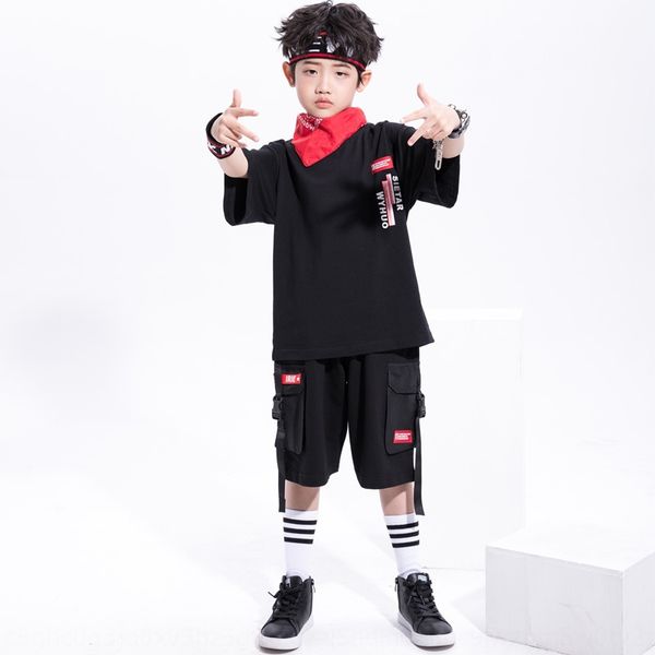 

2ggb5 children suits for boys and girls and girls children's sports suit set boy's clothes with short sleeves loose 2019 summer ch