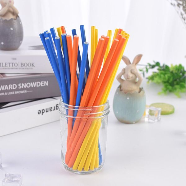 

wholesale paper straw environmental colorful straight drinking straw wedding kids birthday party decoration supplies dispette fy4148