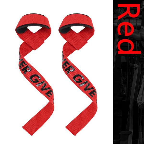 

2pcs weight lifting straps big grip training straps hand bar wrist adjustable