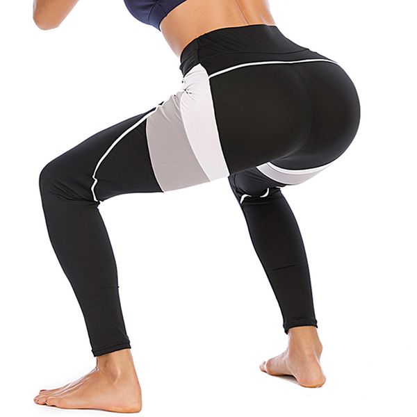 

новый нового лоскутная спорт гетры дышащего бег pant gym tight дышащего бег фитнес поножи спортивного, White;red