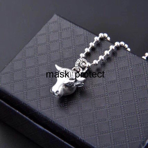 

завод прямых продаж 925 silver anger forest nautical styling новый ожерелье