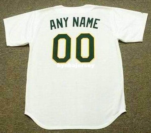 

custom oakland stitched 1990's majestic vintage home "customized" baseball jersey retro mens jerseys running, Gray