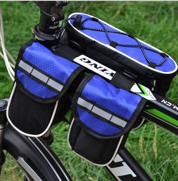 

sports bicycle tube bag mountain car beam package 4-in -1 an bao bicycle bag