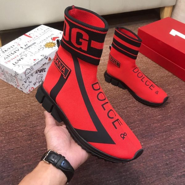 

new13 luxury casual shoes fashion wild sports socks shoes outdoor comfortable breathable men and women shoes original box packaging, Black