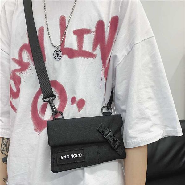 

men's mobile phone bag shoulder bag tide brand casual mini shoulder light student crossbody male ins fashion small