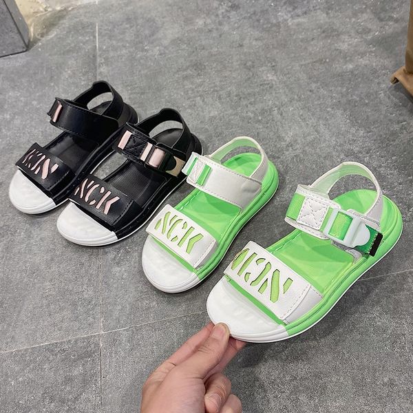 

pmlcb tiger monit 2020 for boys and girls sandals children's children's shoes new sandals korean breathable student shoes special, Black;red