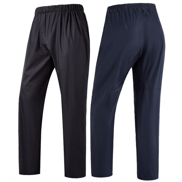 

ty66a waterproof men's and women's rain pants waterproof and breathable double-layer half-body riding rain pants legs single-piece, Red;brown