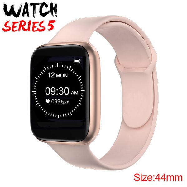 

ft50 smart watch men women series 5 44mm bluetooth call clock message push fitness bracelet smartwatch kids sport band alarm for android ios