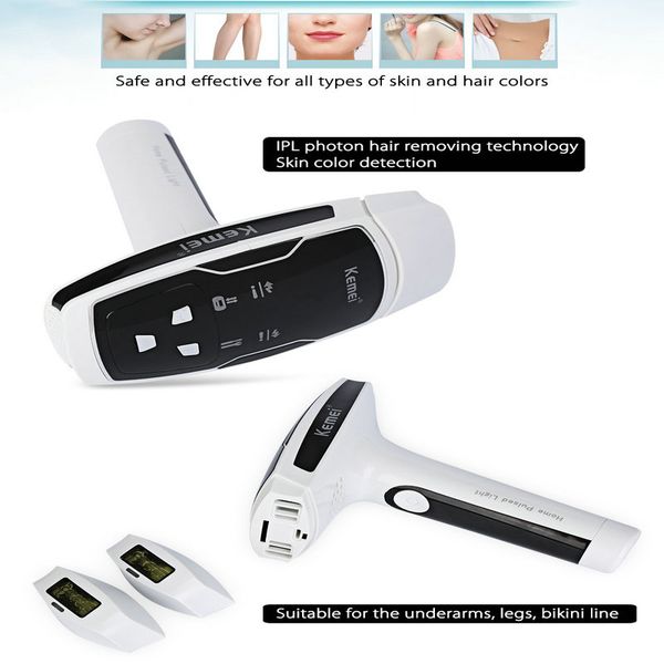 

2016 kemei 6812 pn hair removal epilator laser hair remover manufacturer direct selling laser painless hair removal instrument lyklu