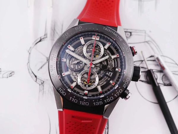 

xf calera 01 table diameter 45mm, wrist 17cm, custom core hollow design, designer watches movement watches, Slivery;brown