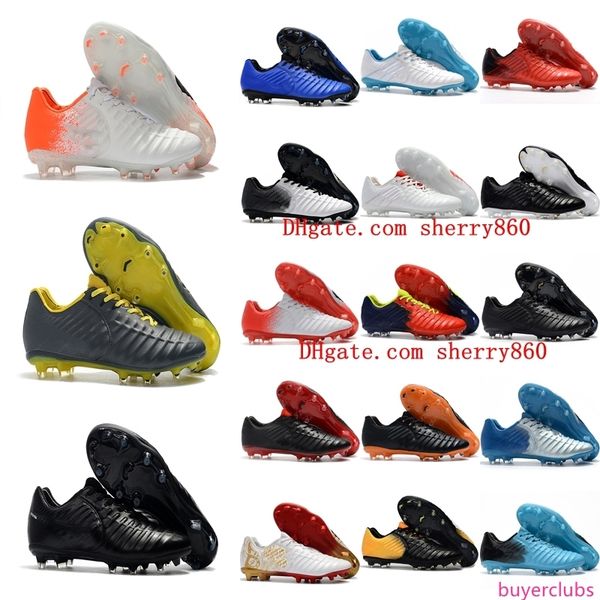 

outdoor soccer cleats tiempo legend vii fg mens soccer shoes tiempo totti x roma football boots botas de futbol cheap, Black;green