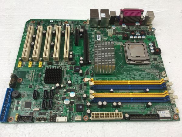 100% OK AIMB-764 Rev.A1 Ursprüngliches eingebettetes IPC-Mainboard ATX-Industrie-Motherboard AIMB-764G2 5 * PCI 2 * COM 2 * LAN mit CPU-RAM