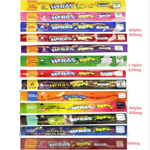 

2020 medicated nerds rope exotic car packaging three edge sealing bag exotic mini deodorant polyester foil food package candy bag from aphmu