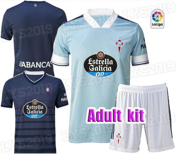 

men 20 21 celta vigo soccer jersey away iago aspas s.gomez iago aspas sisto camiseta de futbol kits uniforms football shirts, Black