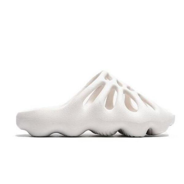

2020 foam runner men women slides sandals sandal slipper triple black white bone resin desert sand kanye west shoes us 5-11