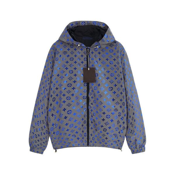 

mens jacket hooded spring autumn coat zipper pocket letters print fashion style for men and women windbreaker jacket2, Black;brown