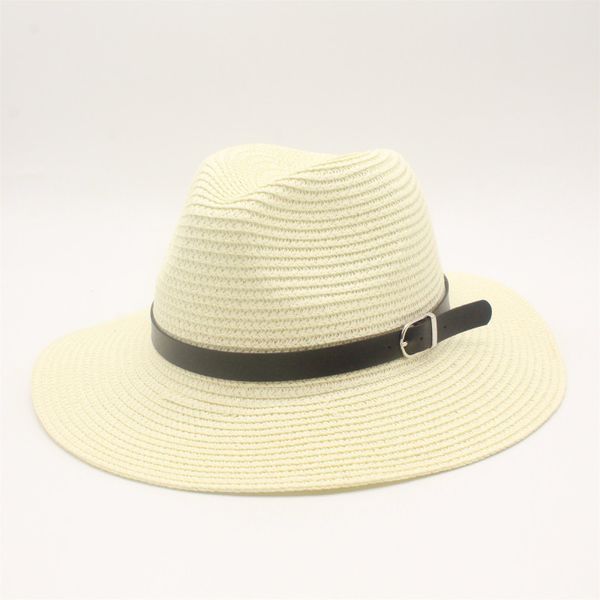 

summer straw for women big wide brim ribbon sun hats ladies foldable panama men beach hat, Blue;gray