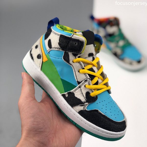 

новой середина 1s тень phantom дети коренастого баскетбол обувь игра маточного mid multi color boy девушка спорт для новорожденных детей ath, Black