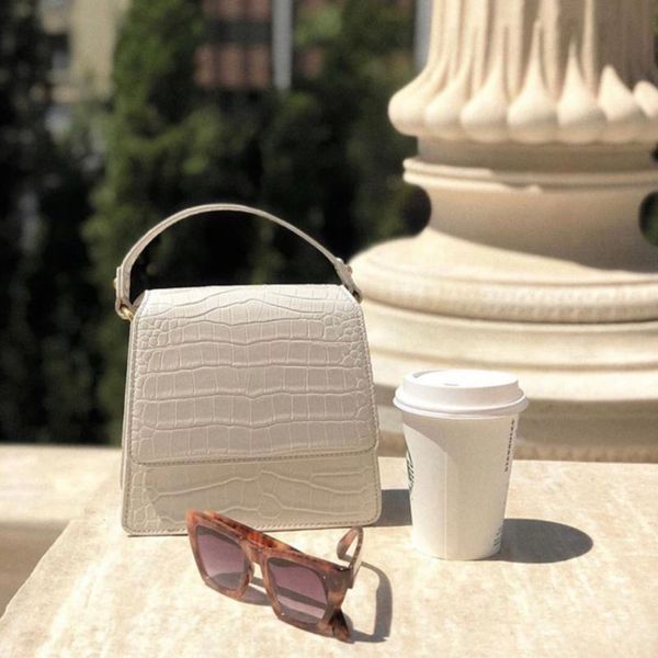 

luxury designer handbags purse lligator pattern women shoulder bags pu leather solid female messenger bags vintage