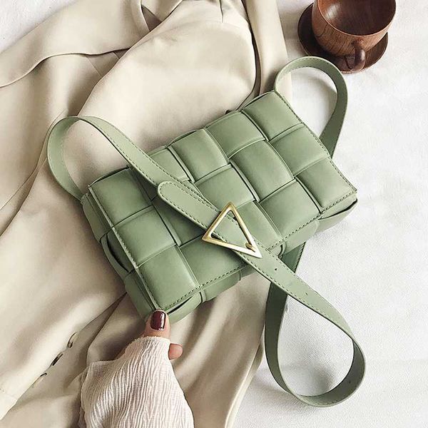 

unixinu weave pu leather crossbody bags for women 2020 small solid color fashion shoulder handbags female travel cross body bag