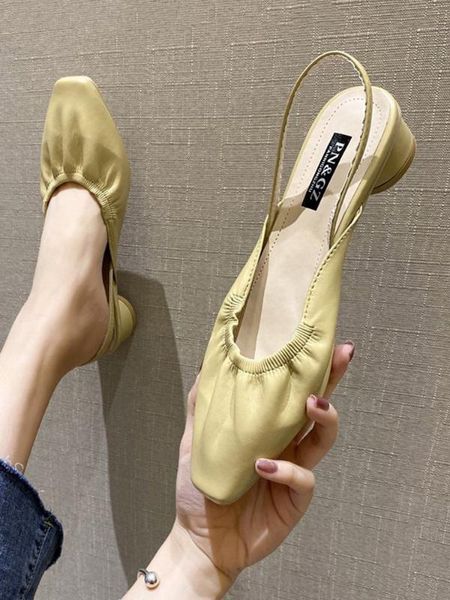 

четкие каблуки закрытый носок сандалии 2020 женские мелкий рот на низком каблуке с ремешком all-match espadrilles platform suit, Black