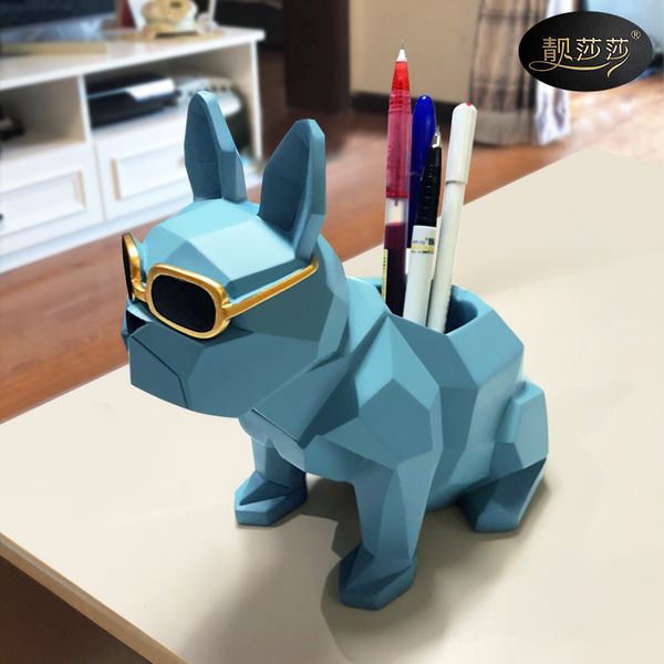 

retro european-style pen holder home living room study student business initiative fashion korean-style small fresh deskdecoration