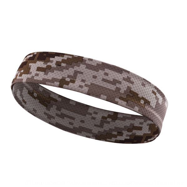 

vngwz sports sweat-guiding head sweat-absorbing non-slip high-elastic scarf hair sweat-relieving band yoga fitness hair band sports camoufla, Yellow;black