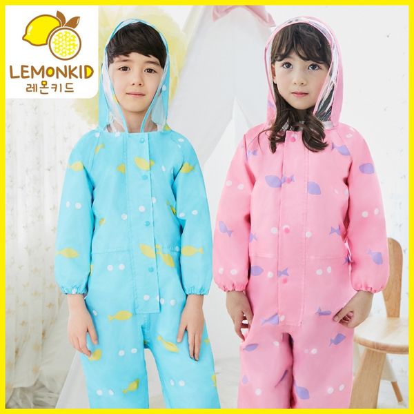 

v14cu lemonkid korean body clothes body clothes upscale new thickened raincoat for children boys and girls environmentally friendly and tast