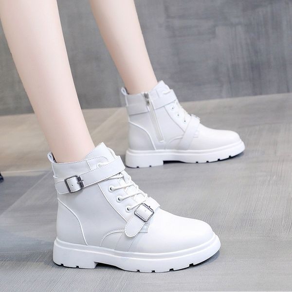 

white mid-calf boots women's rubber shoes rain summer booties round toe low heels booties luxury designer short ladies mid, Black