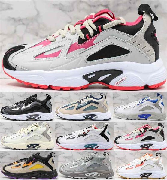 

2020 new running shoes dmx series1200 wanna one men black white red gray outdoor sports shoes 36-45