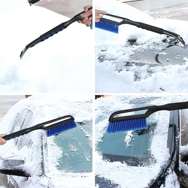 

long handle snow brush with eva cotton handle winter snow shovel ice shovel multifunctional deicing car supplies x66
