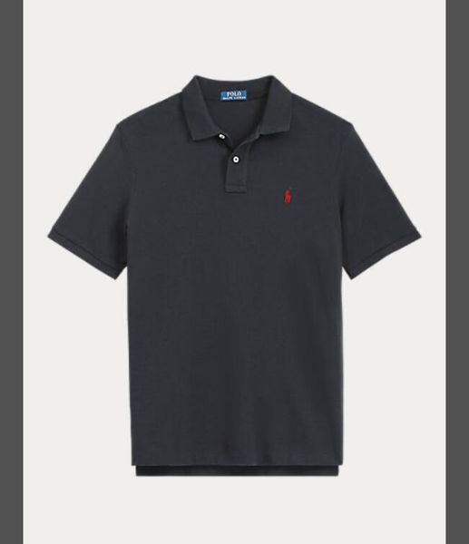 

2020men's summer polo shirt fashion embroidered 7 color choices short-sleeved lapel men's fashion casual polo shirt, Black