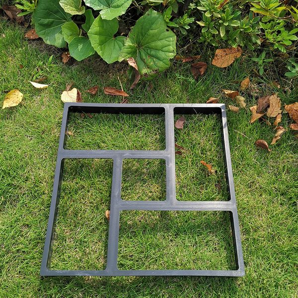 

set of 3 garden walk maker walkway paving moulds