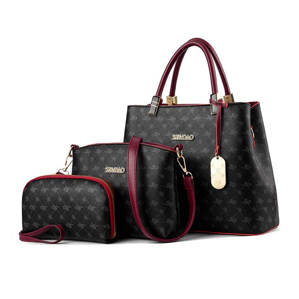 

3pcs women purse purses and handbags luxury designer shoulder bag new clutch bag designer crossbody for women