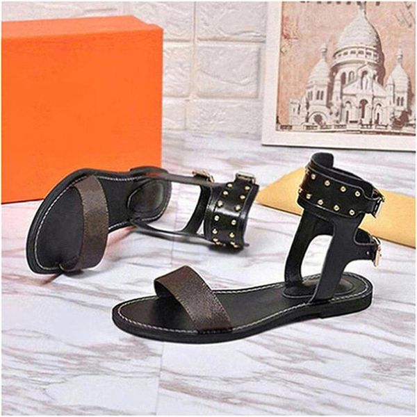 

luxury women nomad sandals summer ladies canvas gladiator style flats sandal black golden sandals for party fashion ladies shoes w004