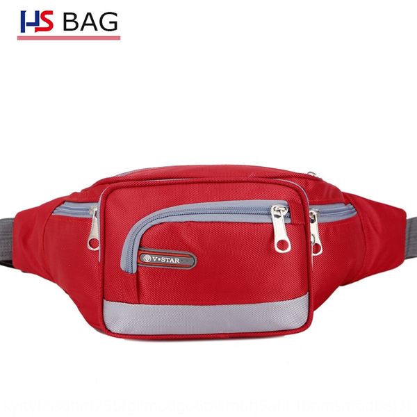 

new oxford cloth waist korean simple waterproof cashier outdoor bicycle leisure cycling waist bag hiking leisure bag