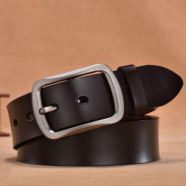 

2020 luxury designer of mens and women belt with fashion big buckle real leather h r luxury belts ing, Black;brown