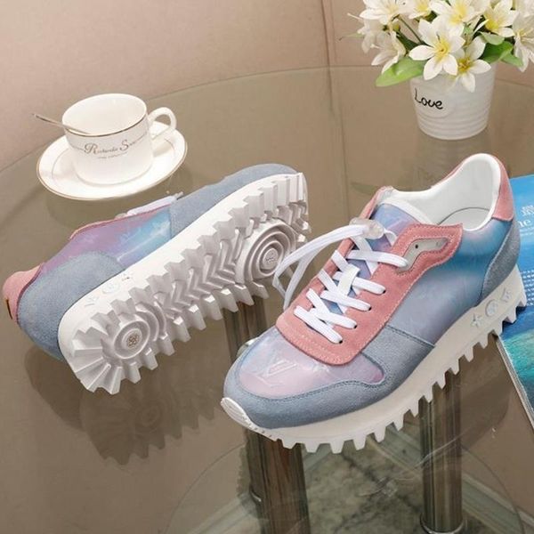 

womens fashion casual shoes with box ,luxury womens sport shoes genuine leather sneakers womens breathable tennis shoes runner sneaker 17, Black