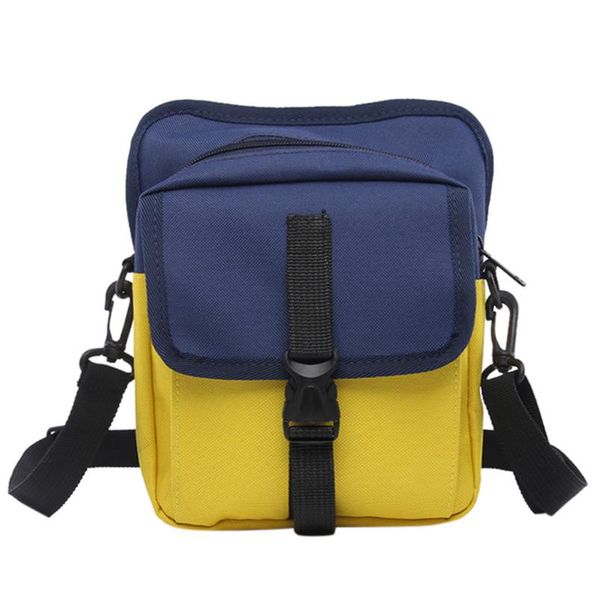

women fashion solid color zipper waterproof canvas solid color shoulder bag messenger bag multi-purpose school short trip #lr5