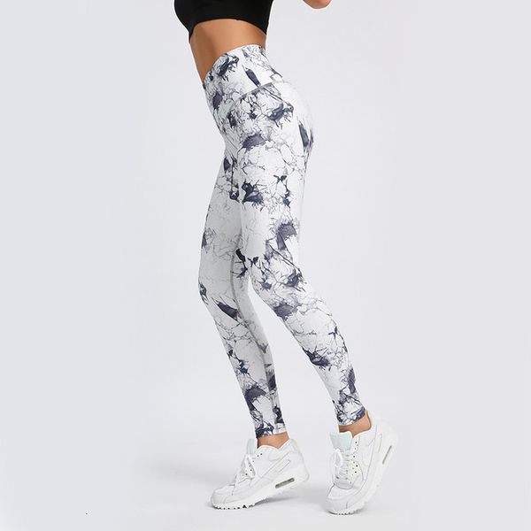 

women pattern leggings print broadcloth fitness leggings for ladies sporting tie dye workout legging jogging elastic slim white femme t2g, Black