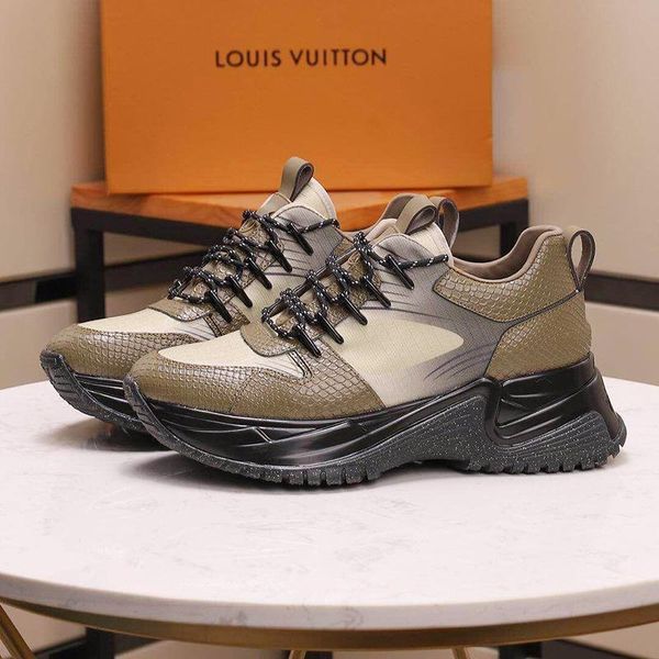 

men leather shoes casual luxury fashion design comfortable mens shoes big sizes lace -up design zapatos de hombre run away puls