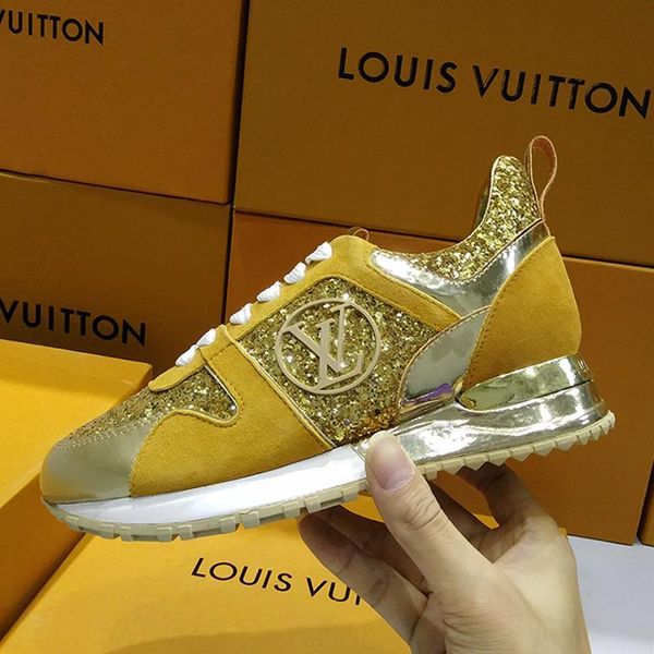 

womens trainers sports shoes sneakers fashion run away sneaker running with origin box classic flats casual style women shoes luxury sale, Black