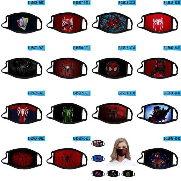 

amazing spider man 2 3d printing designer face mask cotton reusable face masks out door sport riding masks fashion lutht dayupshop