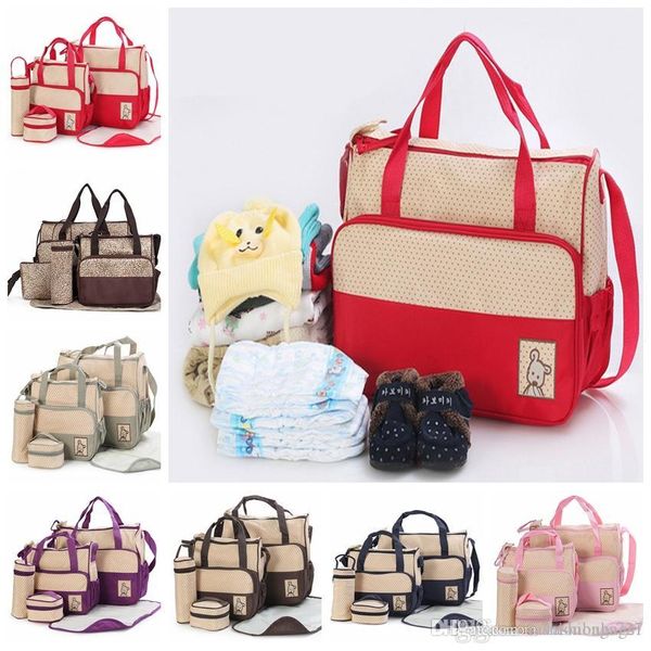 

24 multi-functional mummy bag mother bag women backpack environmentally friendly waterproof maternity bag large capacity wear-resistant pink
