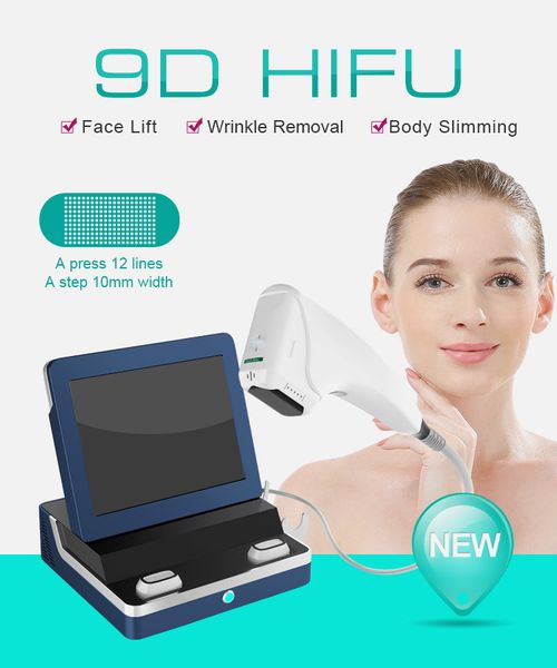 

new 3d hifu skin care equipment facial lifting skin tightening wrinkles removal high intensity focused ultrasound dhl