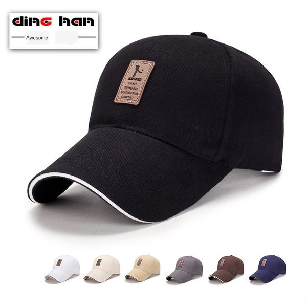 

autumn baseball cap simple business baseball cap men' outdoor sun cotton casual sun hat golf hat, Blue;gray