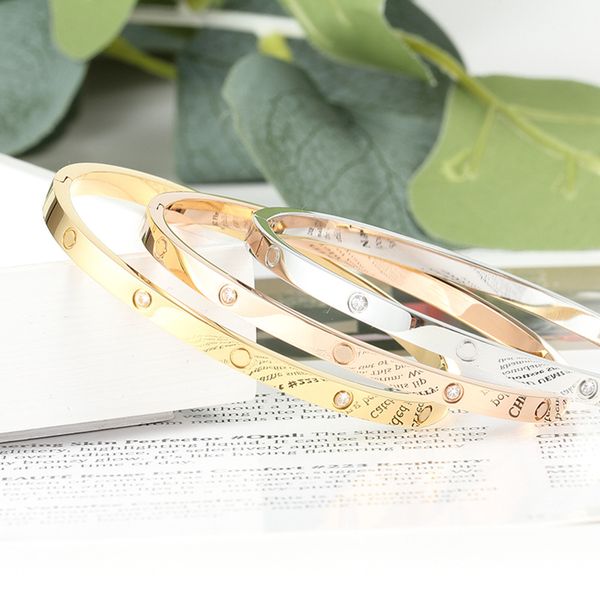 

the narrow version of stainless steel jewelry and american fashion mens bracelets web celebrity trend is versatile designer bangles 2020, Black