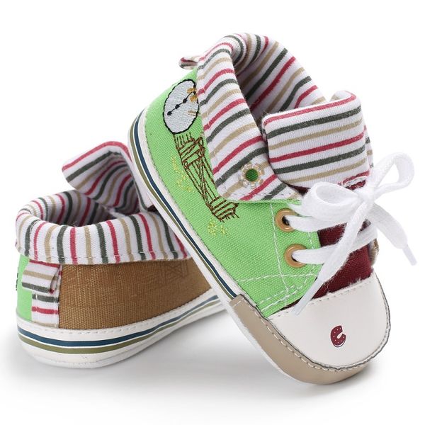 

fashion printing stitching casual baby shoes soft non-slip sneakers baby shoes m2